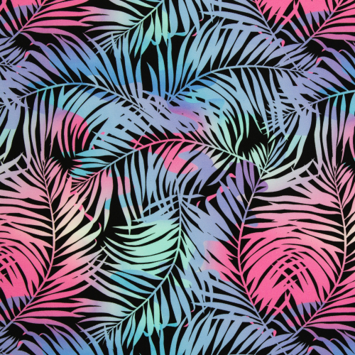 Polo-Baumwolljersey -  Piqué - Malta - Palmwedel